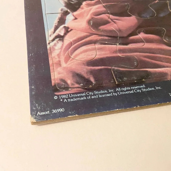 Vintage 1982 ET The Extra Terrestrial 15 Piece Tray Puzzle  Craft Master - Picture 2 of 16